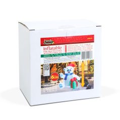   Felfújható jegesmedve - 120 cm - IP44 - 6 LED - 100 - 240 V