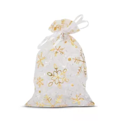 Organza ajándéktasak - 3 féle - 10 x 15 cm