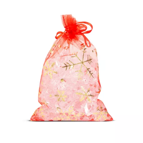 Organza ajándéktasak - 3 féle - 10 x 15 cm