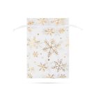 Organza ajándéktasak - 3 féle - 10 x 15 cm