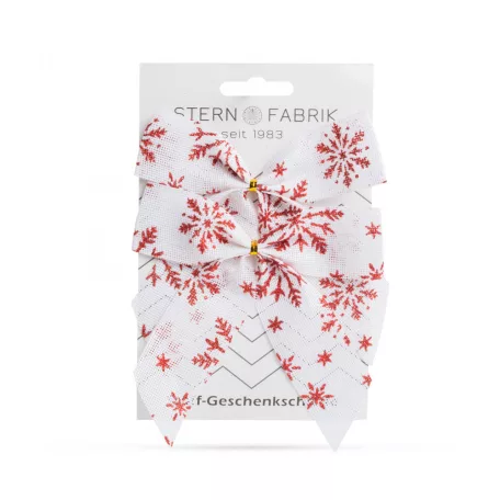 Ajándék masni - 14 x 14 cm - 4 féle - 2 db / csomag