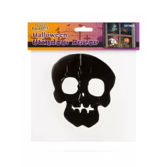 Öntapadós ablakmatrica - koponya