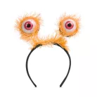 Halloween-i hajráf - szem - narancssárga