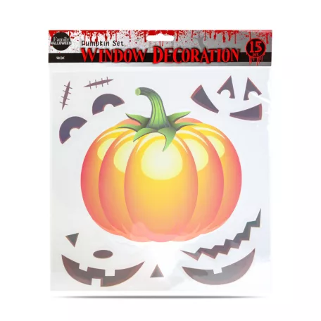 Halloween-i matrica szett - tök - 15 részes