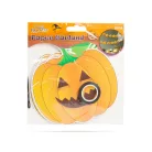 Halloween-i papír girland - tök - 3,5 m - 8 db tök