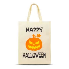  Halloween-i ajándéktáska - 30 x 40 cm - "Happy Halloween" tök