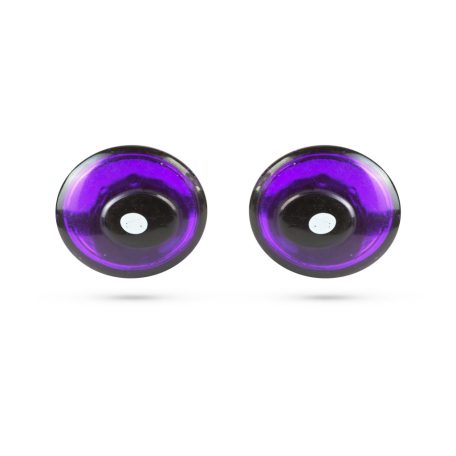 Halloween-i ijesztő szempár - zöld LED-es - elemes