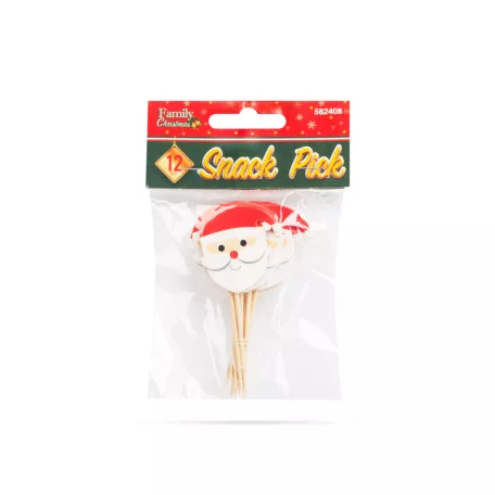 Falatka pálcika - mikulás - 8,5 cm - 12 db / csomag