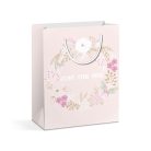 Ajándéktasak - papír - 178 x 102 x 228 mm - 2 féle / csomag - 12 db / csomag