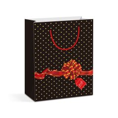   Ajándéktasak - papír - 265 x 127 x 330 mm - 4 féle / csomag - 12 db / csomag