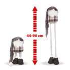 Karácsonyi skandináv manó - teleszkópos lábbal - 44-90 cm