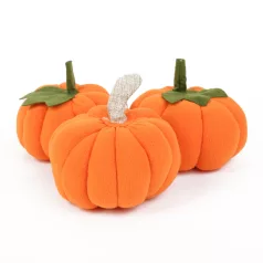  Halloween-i tök dekoráció - 13 x 13 x 14 cm - 3 db / csomag