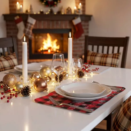 Karácsonyi tányéralátét - 45 x 30 cm - 3 féle