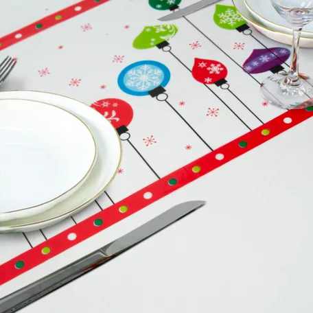 Karácsonyi asztalterítő - 274 x 137 cm - 2 féle