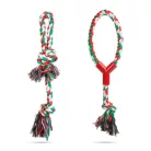 Karácsonyi kutyajáték - kötél - 2 féle