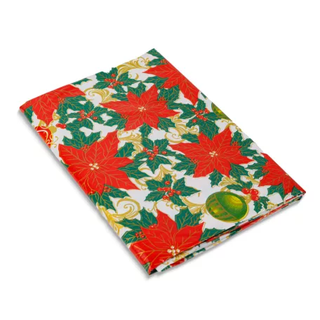 Karácsonyi asztalterítő - flanel - 132 x 178 cm