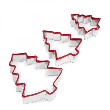 Sütikiszúró forma szett -  Karácsonyfa