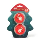 Karácsonyi muffinpapír - Mikulás - 40 db / csomag