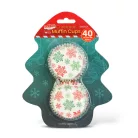 Karácsonyi muffinpapír - Mikulás - 40 db / csomag