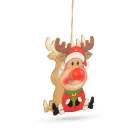 LED-es karácsonyfadísz - fa, akasztható - elemes - 3 féle