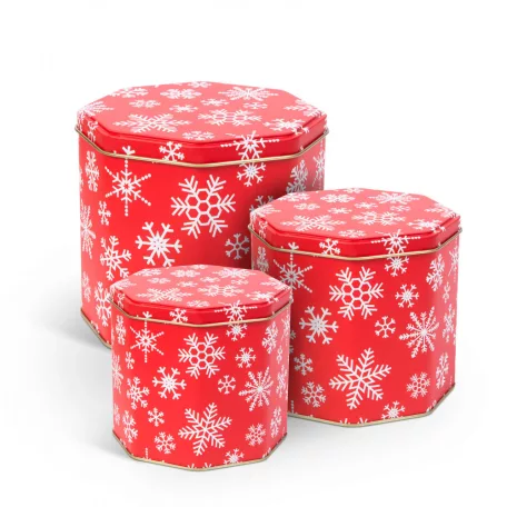 Süteményes doboz - 8 szögletű - 3 db / csomag