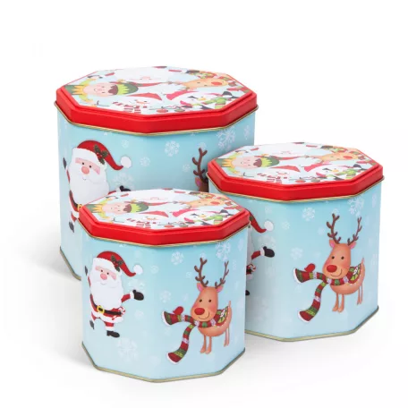 Süteményes doboz - 8 szögletű - 3 db / csomag