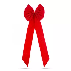   Ajándék masni - fényes - glitteres - bársony - 81 x 25 cm