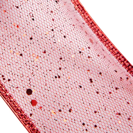 Karácsonyi ajándék szalag - piros, zöld, ezüst, arany - 2,7 m