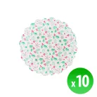 Karácsonyi tortacsipke - 26,5 cm - 10 db / csomag