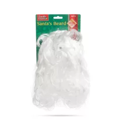 Mikulás szakáll - 33 x 25 cm - fehér
