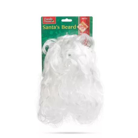Mikulás szakáll - 33 x 25 cm - fehér