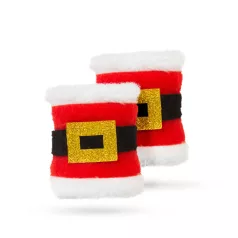   Karácsonyi szalvétagyűrű - mikulás - 8 x 8 cm - 2 db / csomag