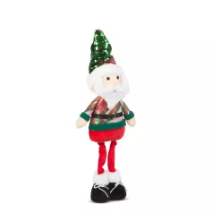 Karácsonyi textil manó figura - 65 x 18 x 13 cm - mikulás