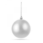 Karácsonyfadísz szett - gömbdísz - ezüst - 6 db / csomag