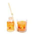 Illatgyertya és illatosító szett - sütőtök - 120 g + 100 ml