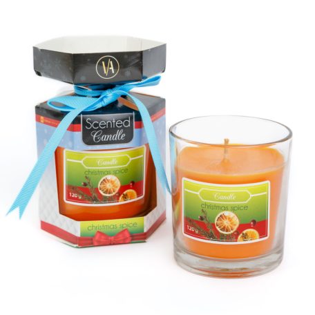 Illatgyertya - "karácsonyi fűszer" - 120 g