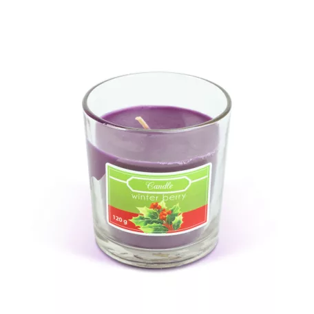 Illatgyertya - "téli bogyó" - 120 g