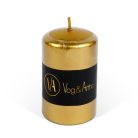 Gyertya - arany, illatmentes - 130 g