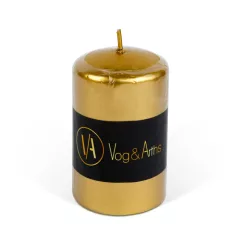 Gyertya - arany, illatmentes - 130 g