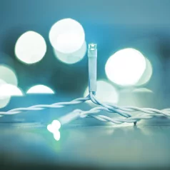   Fényfüzér - 50 db LED - hidegfehér - hálózati - 5 m - 8 program
