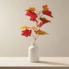 Őszi dekoráció - falevél - 30 cm - leszúrható