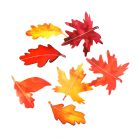 Őszi dekoráció - hulló falevelek - felakasztható - 2,1 m - 4 db / csomag