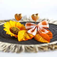 Őszi dekoráció - 2 féle szett - falevéllel - 5 részes