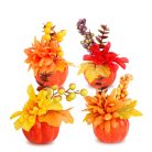 Őszi dekoráció - tök - 4 féle - 8 x 10 cm