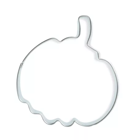 Sütikiszúró szett - levél és tök - fém - 8 cm - 2 db / szett