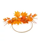 Őszi dekoráció - koszorú / kopogtató - 24 cm - 3 féle