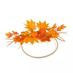 Őszi dekoráció - koszorú / kopogtató - 24 cm - 3 féle