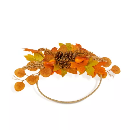 Őszi dekoráció - koszorú / kopogtató - 24 cm - 3 féle