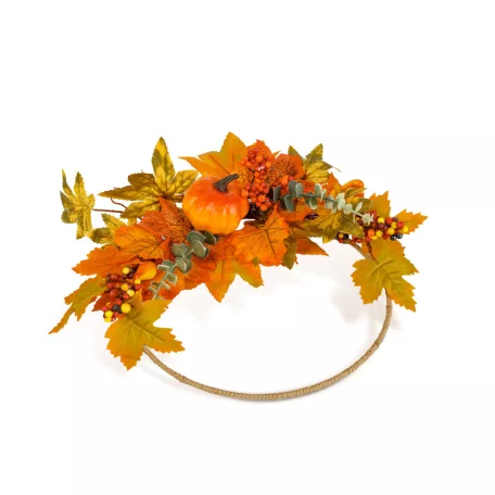 Őszi dekoráció - koszorú / kopogtató - 24 cm - 3 féle