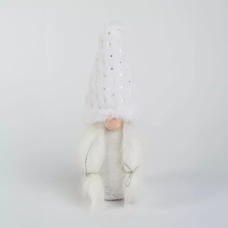 Textil dekoráció - manó - 22 x 8 x 8 cm